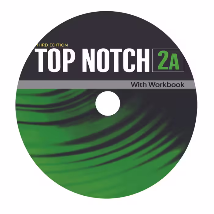 کتاب Top Notch 2 اثر Joan Saslow And Allen Ascher انتشارات الوندپویان دو جلدی