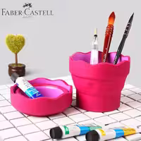 ظرف قلم شوی سیلیکونی فابر کاستل