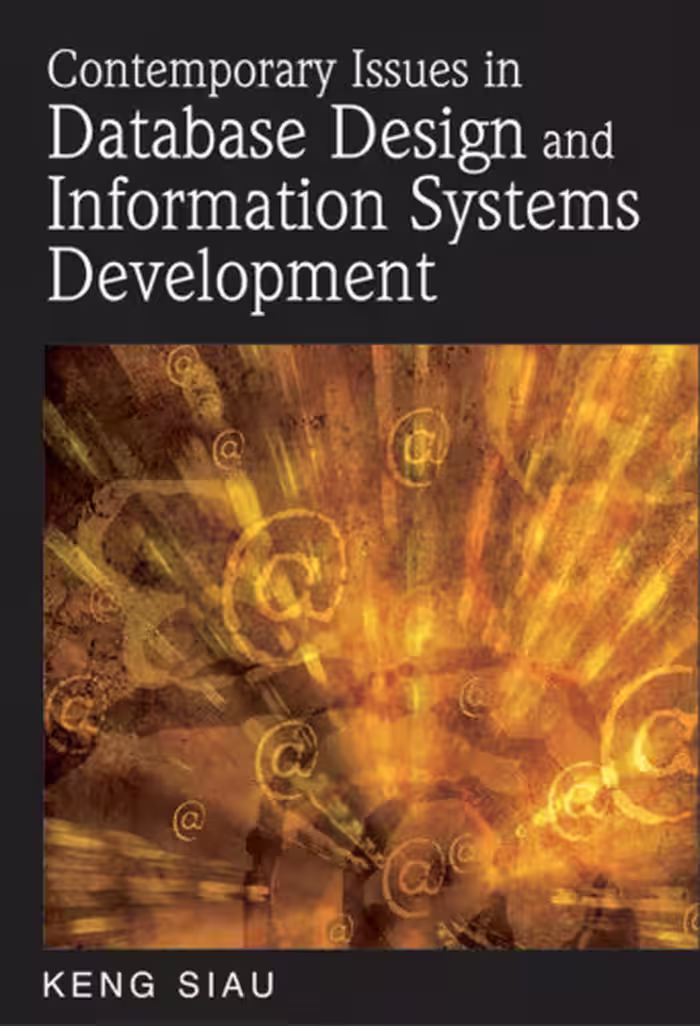 خرید و دانلود نسخه کامل کتاب Contemporary Issues in Database Design and Information Systems Development