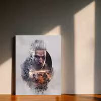 تابلو شاسی مدل گیمینگ ویچر  the witcher  کد 1242 | دنیای قاب