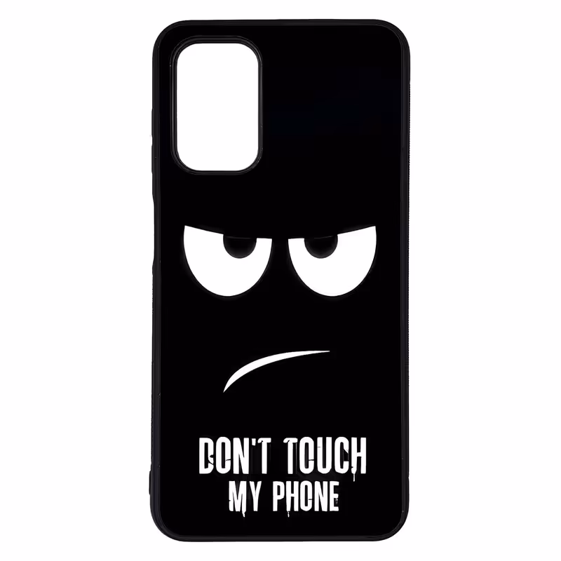 کاور طرح DONT TOUCH MY PHONE کد G-090 مناسب برای گوشی موبایل سامسونگ Galaxy A13 4G | دیجی قاب دونی