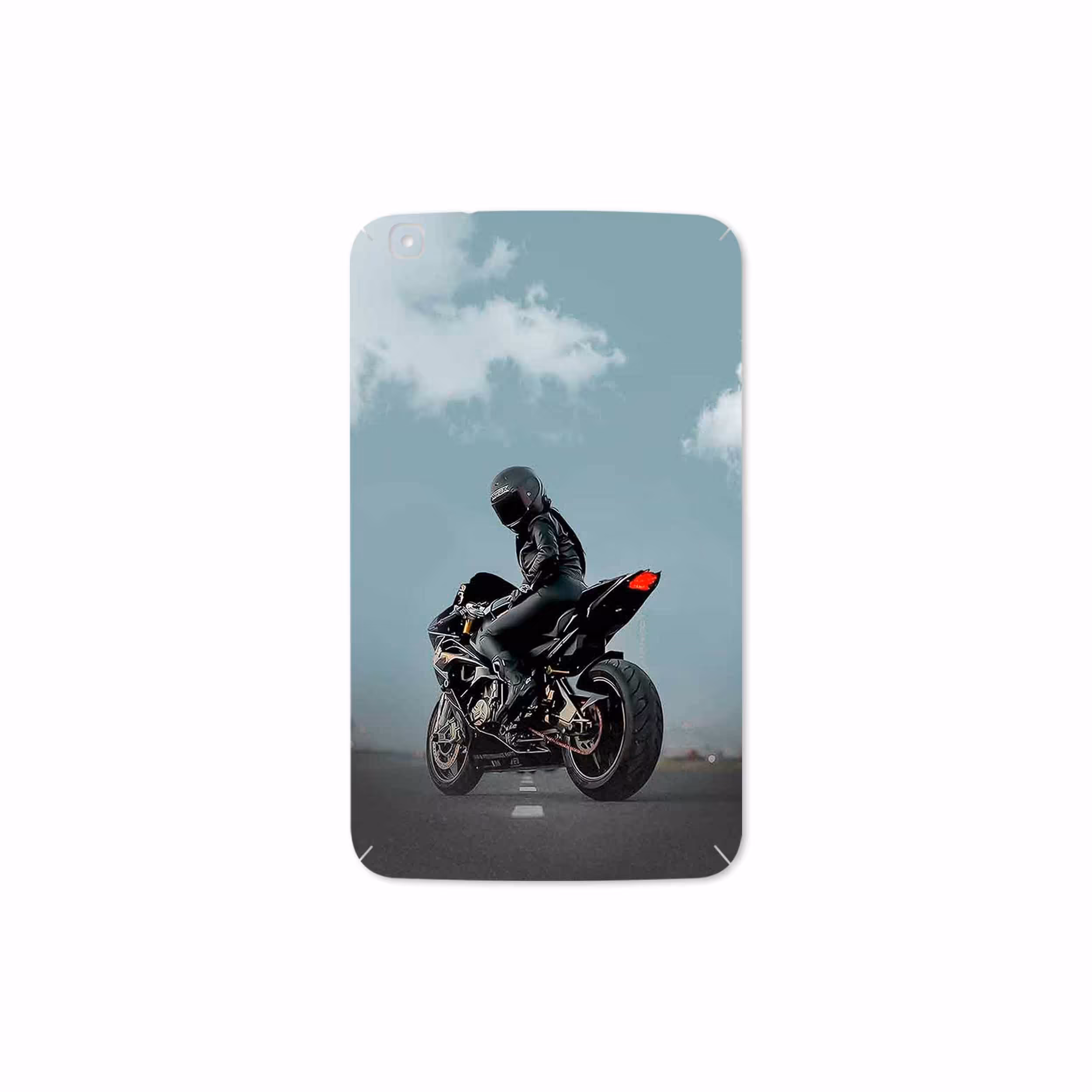 برچسب پوششی ماهوت مدل Motorcycling مناسب برای تبلت سامسونگ Galaxy Tab 3 8.0 2013 T315