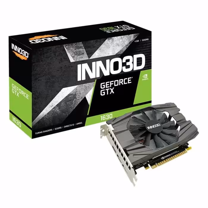 کارت گرافیک اینو تری دی INNO3D GEFORCE GTX 1630 COMPACT 4GB