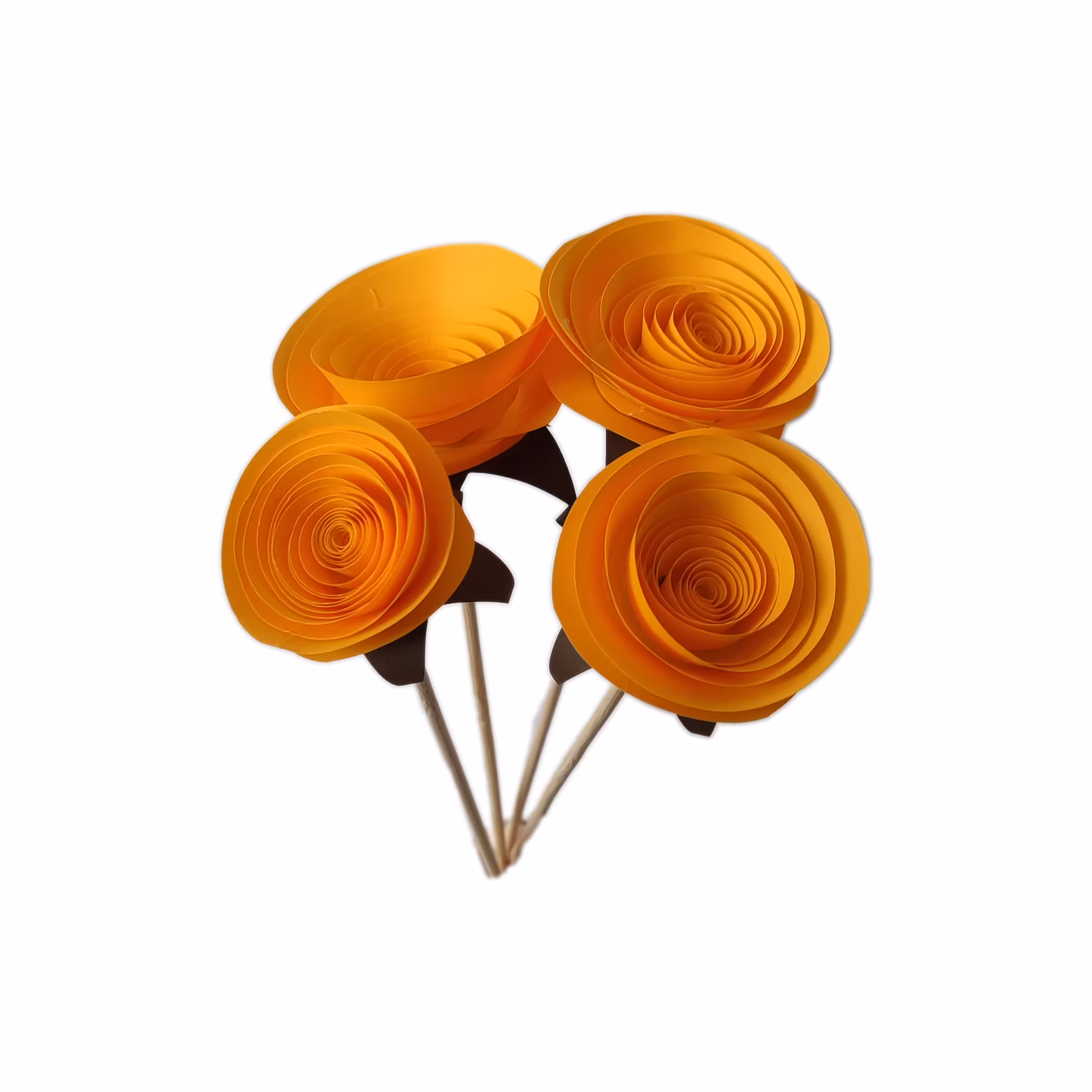گل مصنوعی مدل رز ژولیت کد MK80 مجموعه 4 عددی