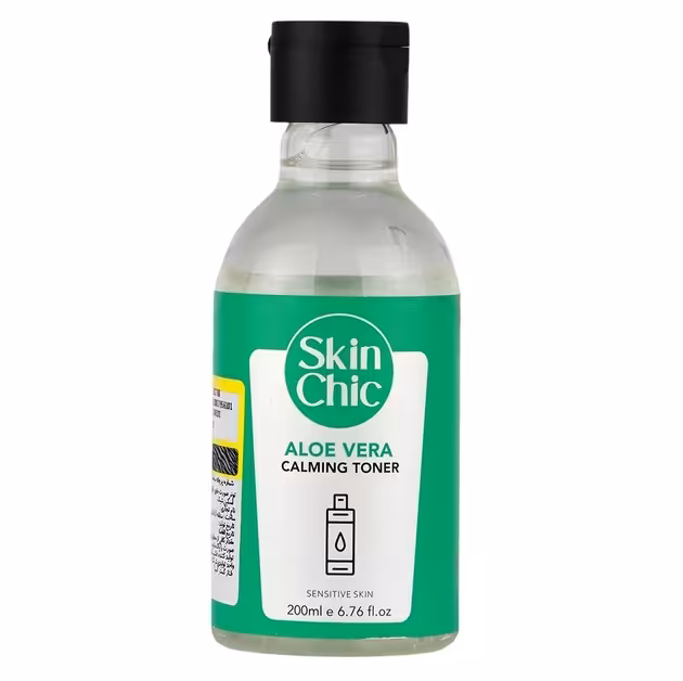 اسکين شيک تونر صورت پوست حساس آلوئه ورا 200 ميل ALOE VERA