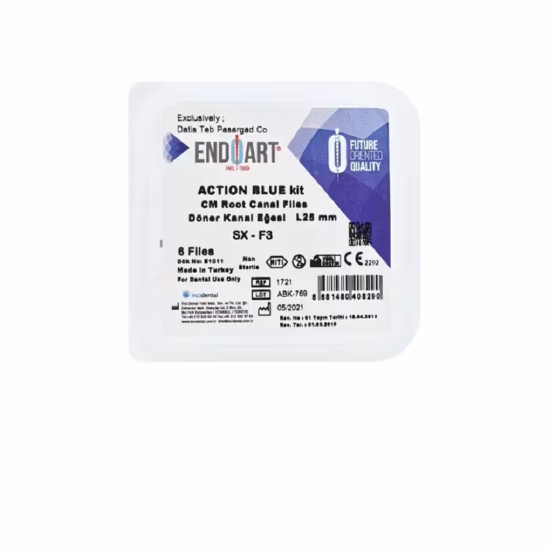 فایل روتاری EndoArt Action Blue - فروشگاه اینترنتی مواد و تجهیزات دندانپزشکی