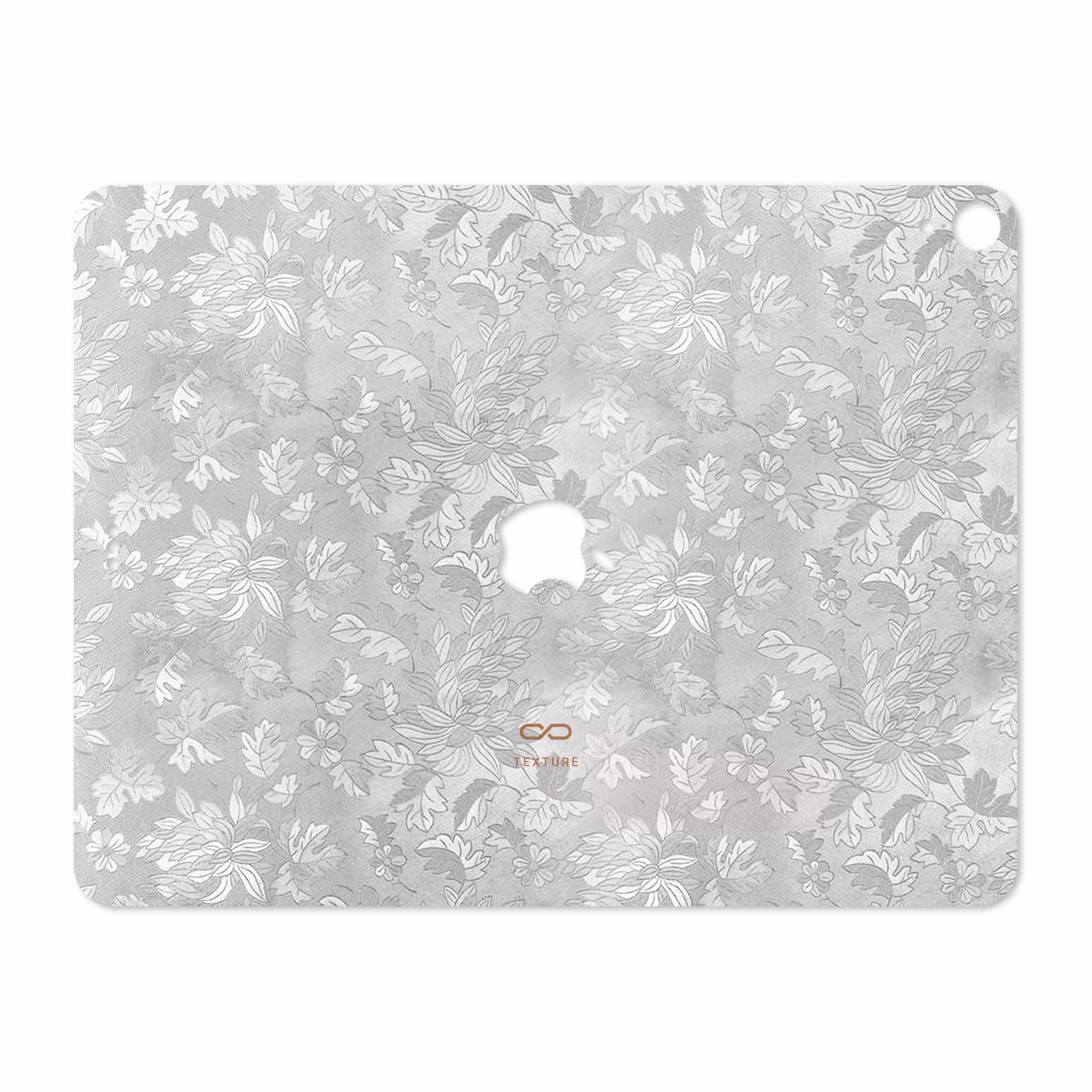 برچسب پوششی ماهوت مدل Silver-Wildflower مناسب برای تبلت اپل iPad Pro 12.9 (GEN 3) 2018 A1876