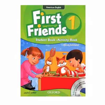 کتاب 3 American English First Friends اثر Susan Lannuzzi انتشارات آرماندیس