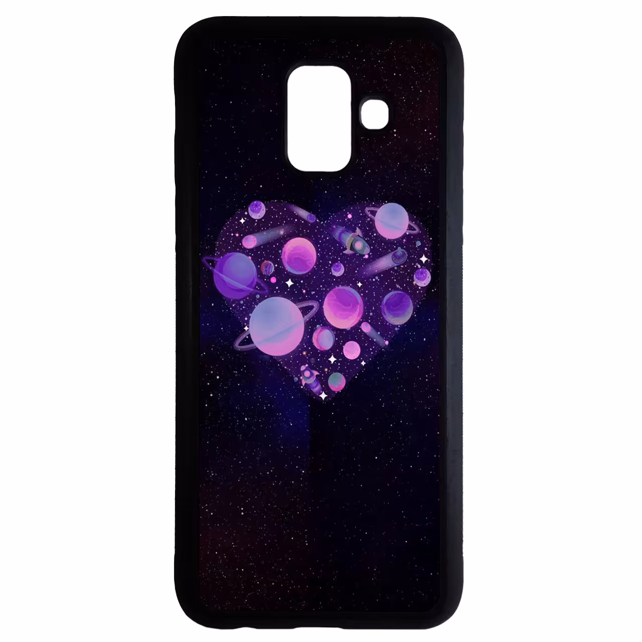 کاور طرح قلب کد 1146 مناسب برای گوشی موبایل سامسونگ galaxy a6 plus