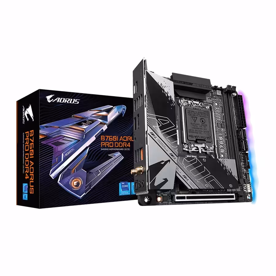 مادربرد گیگابایت B760I AORUS PRO DDR4