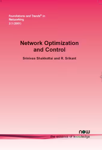 خرید و دانلود نسخه کامل کتاب Network Optimization and Control