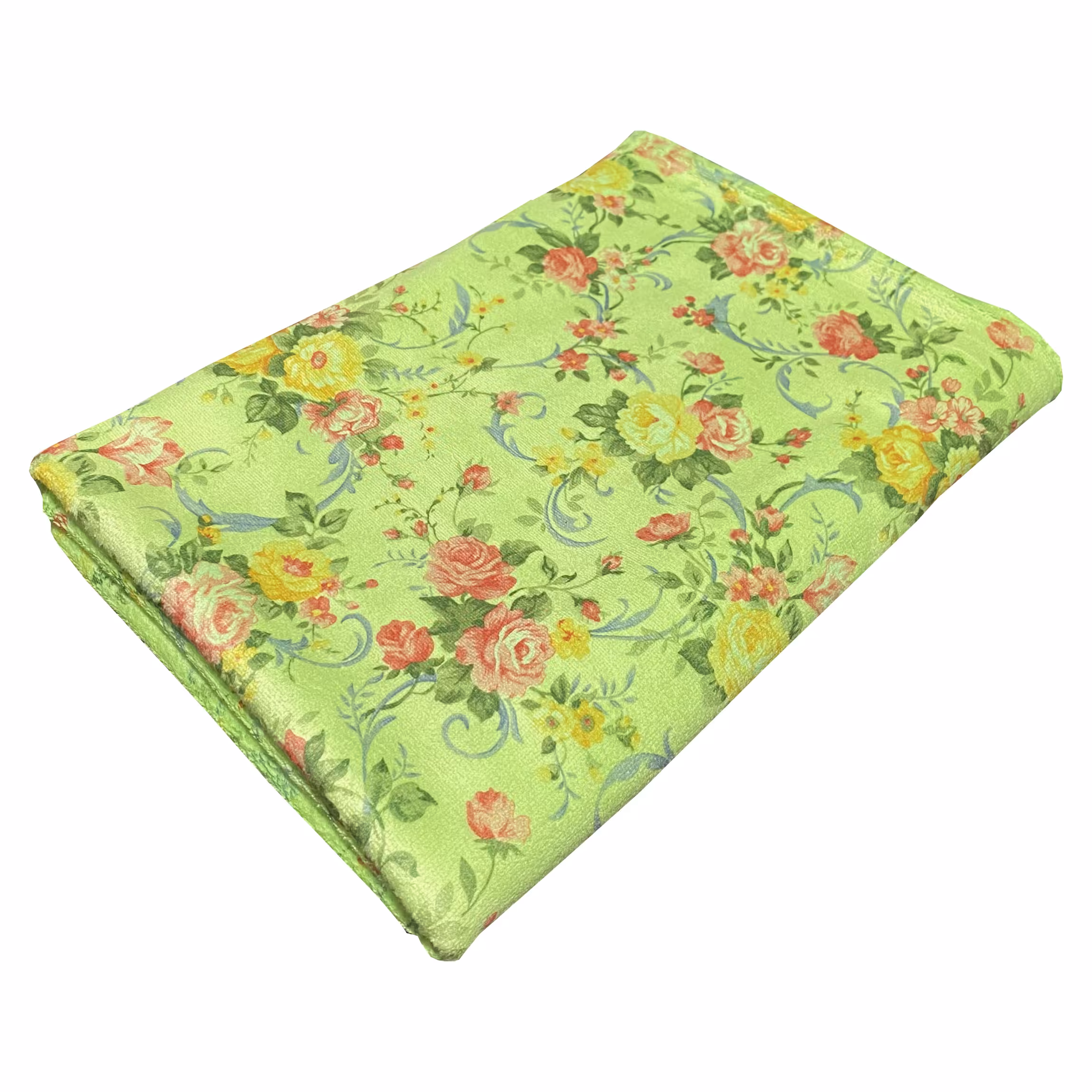 حوله استخری مدل دسته گل سایز 70X140 سانتی متر