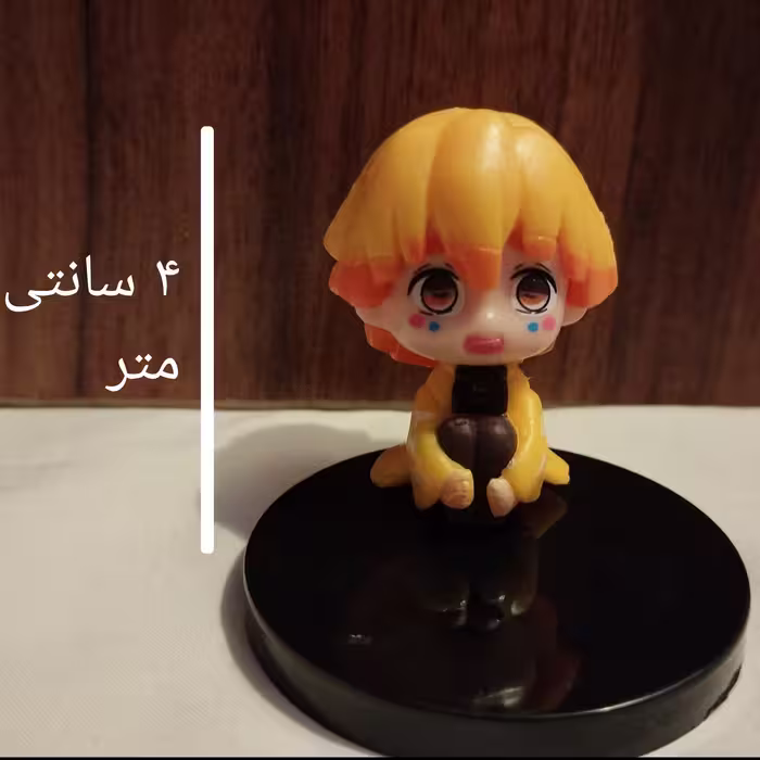 اکشن فیگور زنیتسو انیمه شیطان کش مدل فندقی 4 سانتی متر