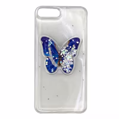 کاور طرح پروانه مناسب برای گوشی موبایل اپل iPhone 6 / iPhone 6S به همراه پایه نگهدارنده
