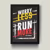 تابلو مدل انگیزشی Run more کد G14-24