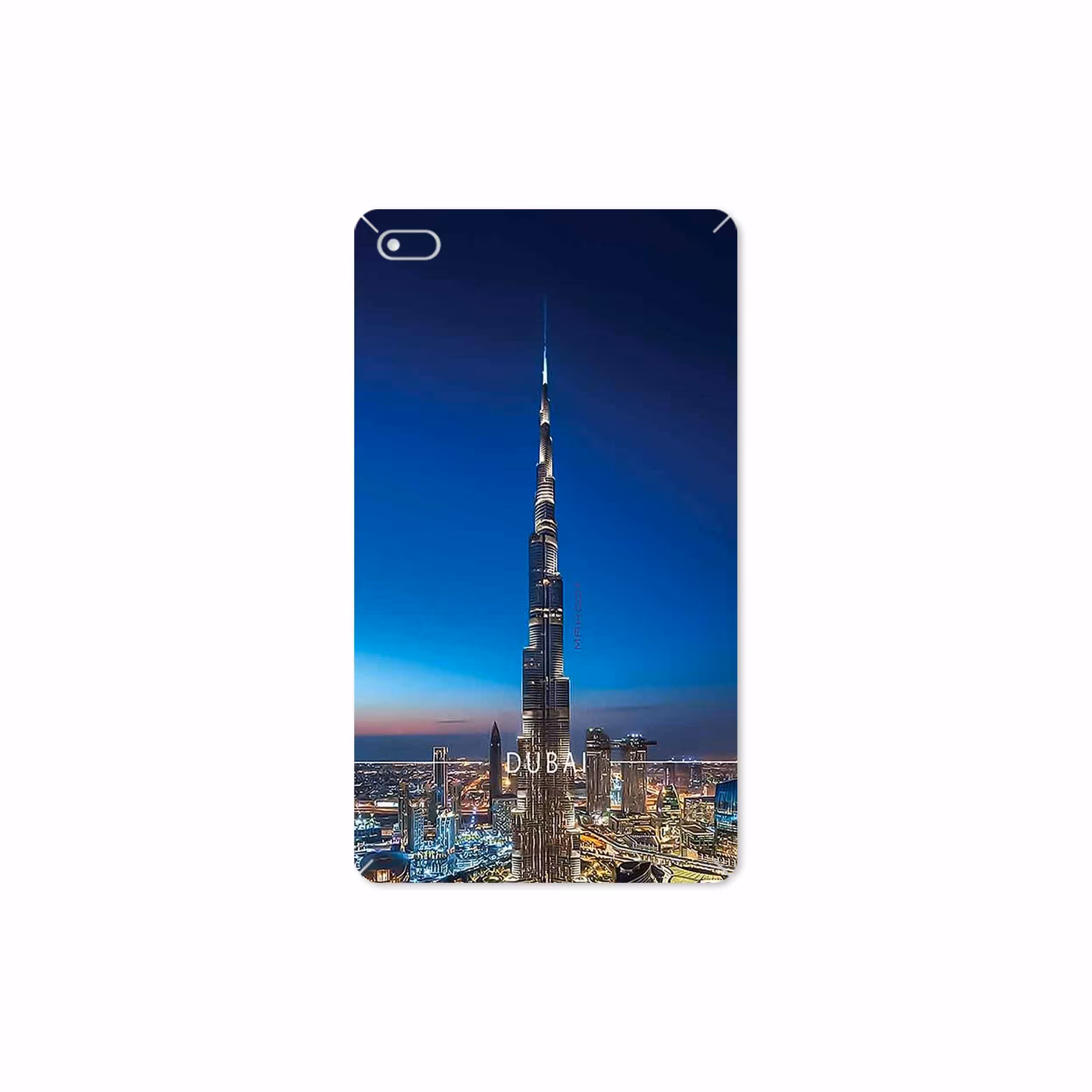 برچسب پوششی ماهوت مدل Dubai City مناسب برای تبلت لنوو E7