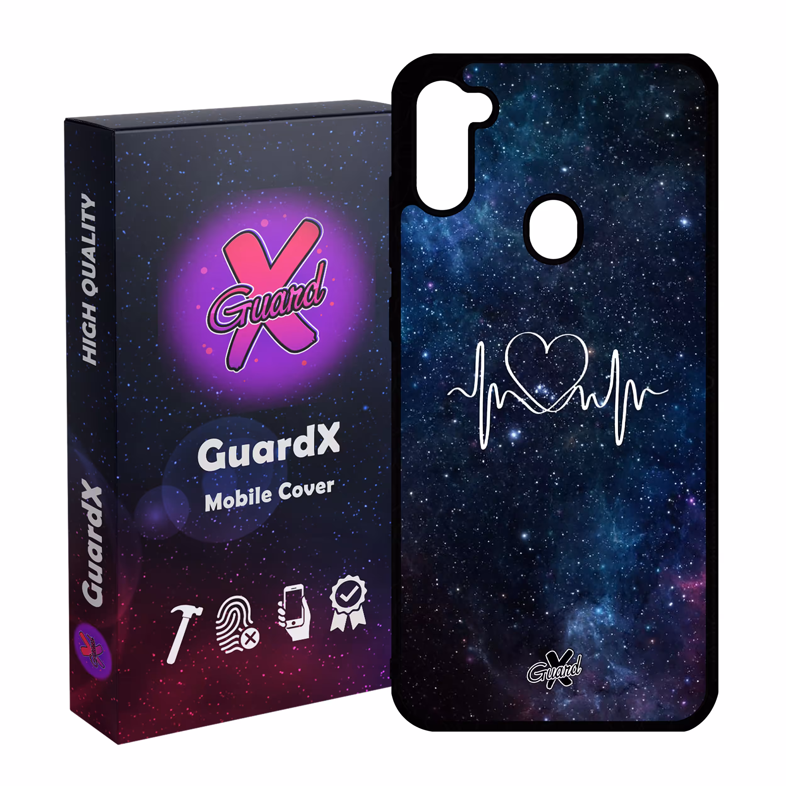 کاور گارد ایکس طرح Love مدل Glass10114 مناسب برای گوشی موبایل سامسونگ Galaxy A11 / M11