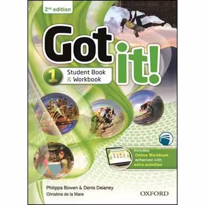 کتاب got it 1 اثر Philippa Bowen and Denis Delaney انتشارات دنیای زبان