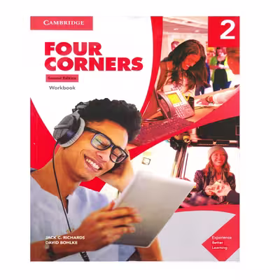 کتاب Four Corner 2 Second Edition اثر Jack C Richards And David Bohlke انتشارات الوندپویان دو جلدی