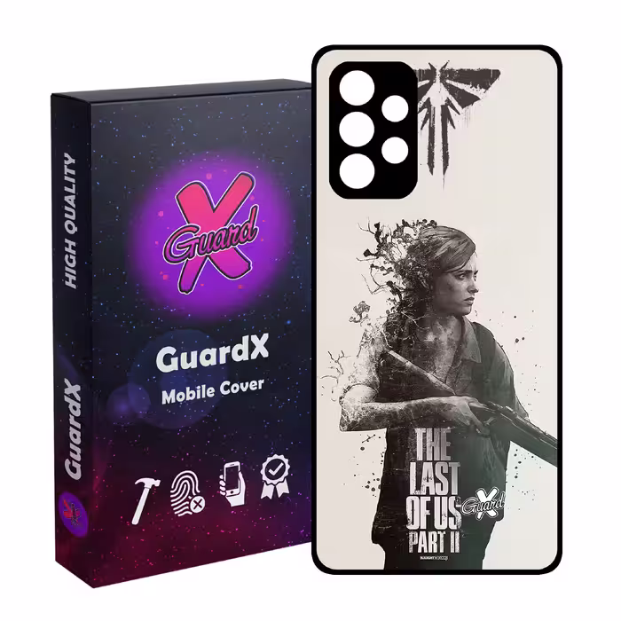کاور گارد ایکس طرح The Last of Us مدل Glass10199 مناسب برای گوشی موبایل سامسونگ Galaxy A32 4G