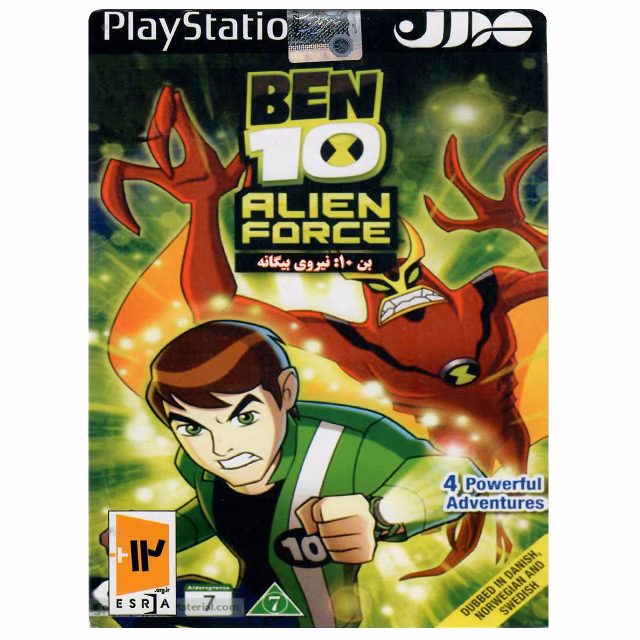 بازی BEN 10 Alien Force مخصوص PS2
