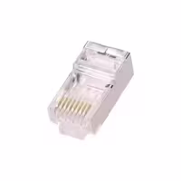 سوکت شبکه CAT6 FTP فلزی Amp