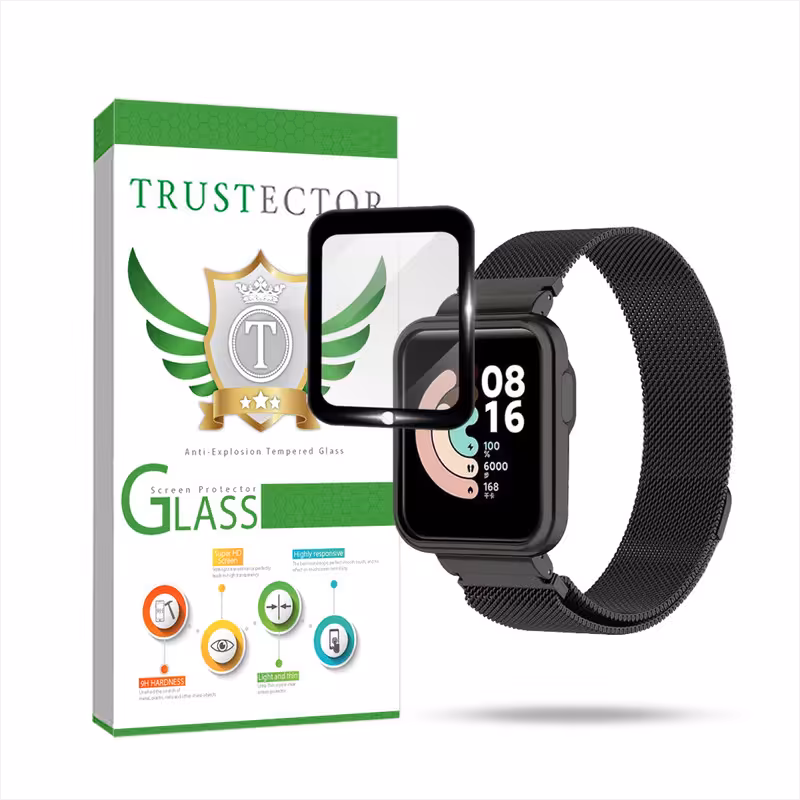 محافظ صفحه نمایش تراستکتور مدل PMMAWT مناسب برای ساعت هوشمند شیائومی Mi Watch Lite | کالا برتری
