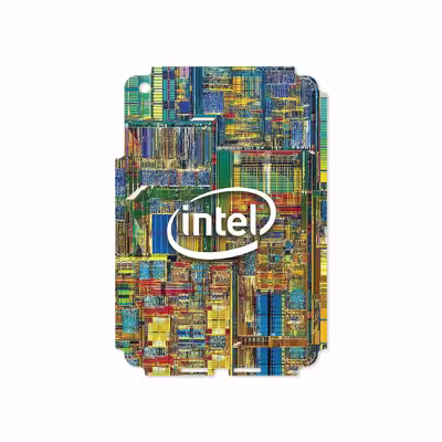 برچسب پوششی ماهوت مدل Intel Brand مناسب برای تبلت اپل iPad mini 2012 A1455
