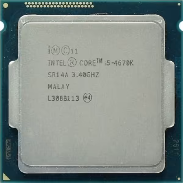 پردازنده مرکزی اینتل سری Haswell مدل Core i5-4670K تری