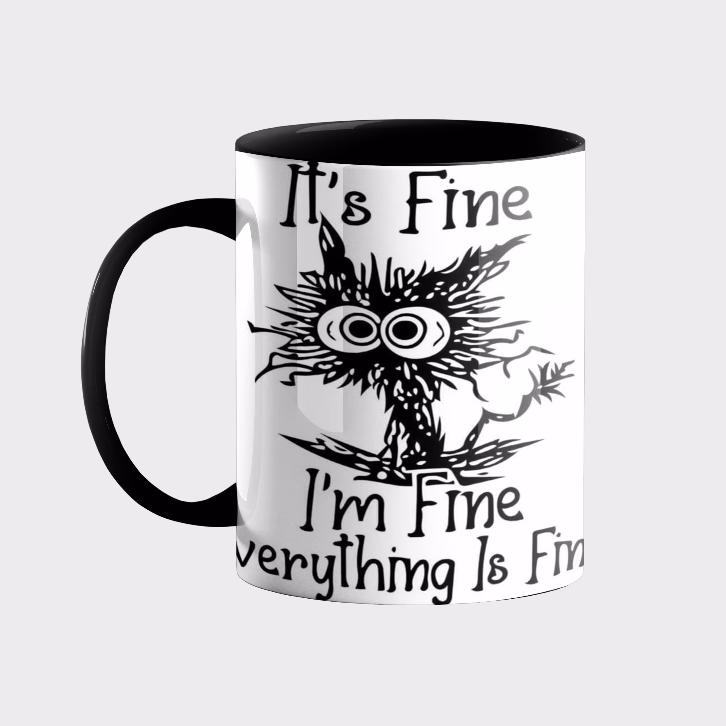 ماگ طرح It is fine کد 394