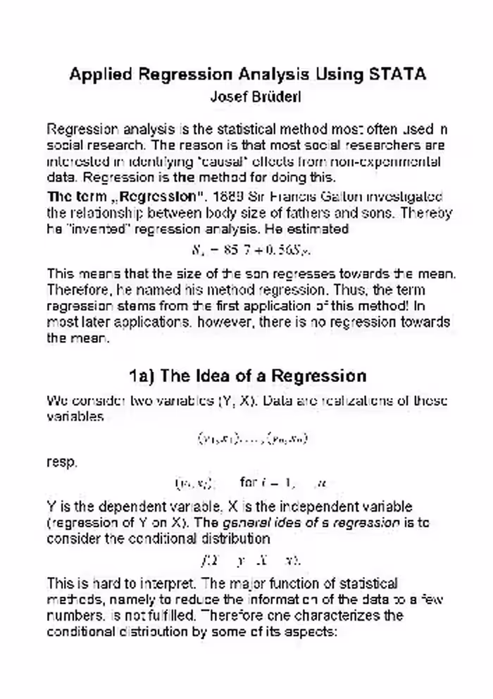 خرید و دانلود نسخه کامل کتاب Applied Regression Analysis Using Stata