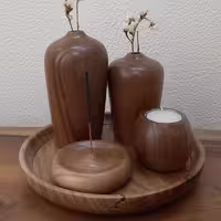ست رومیزی گلدان