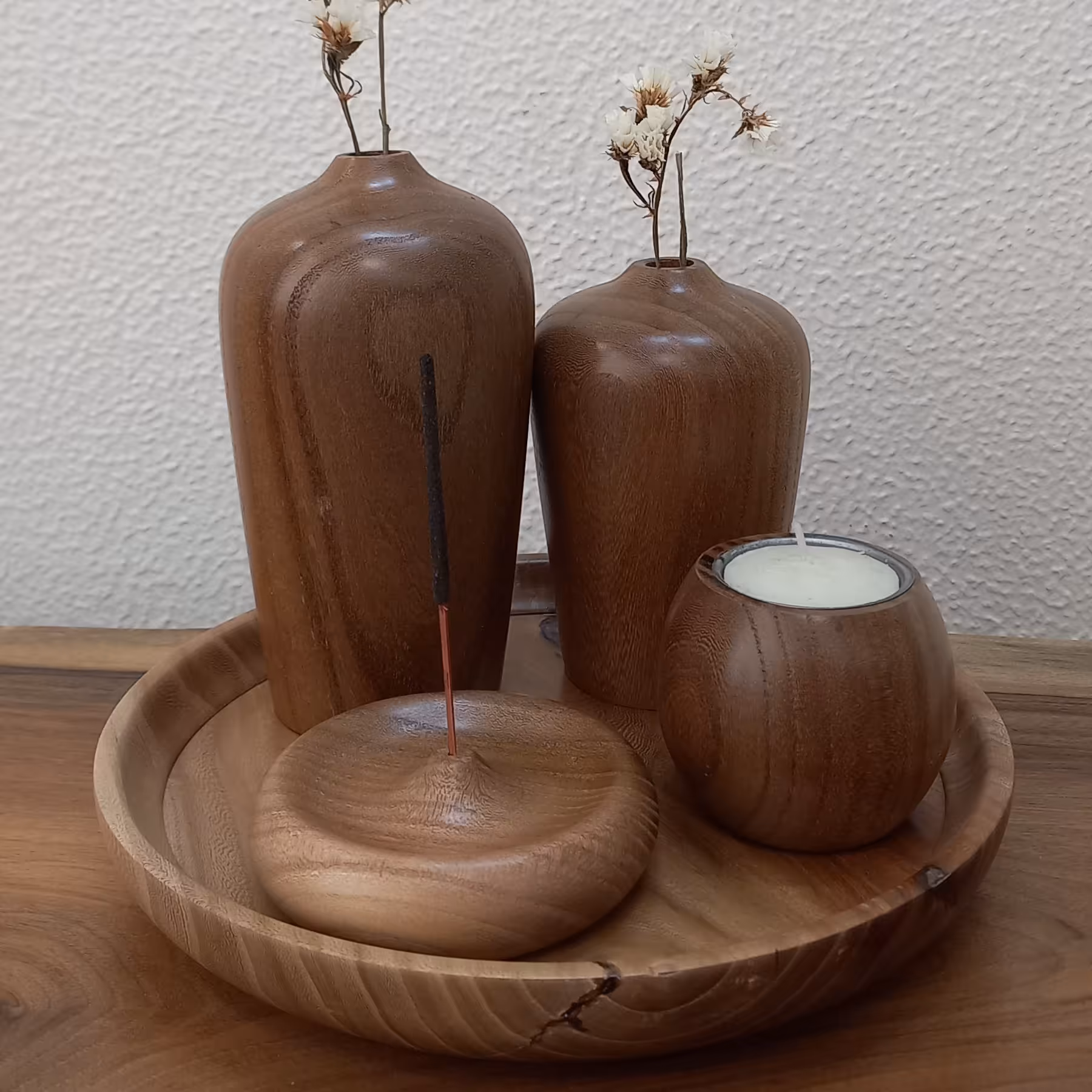ست رومیزی گلدان