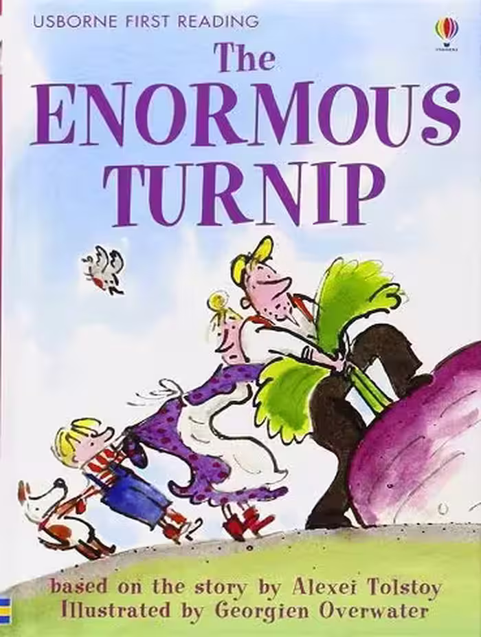 کتاب The Enormous Turnip (Usborne First Reading Level 3) (زبان اصلی)
