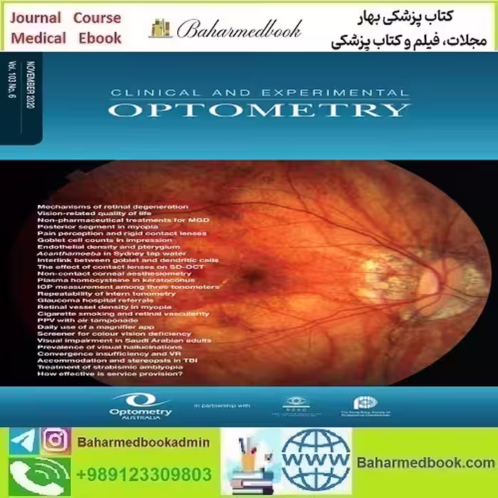 Clinical and Experimental Optometry 2025 Full Archives TRUE PDF