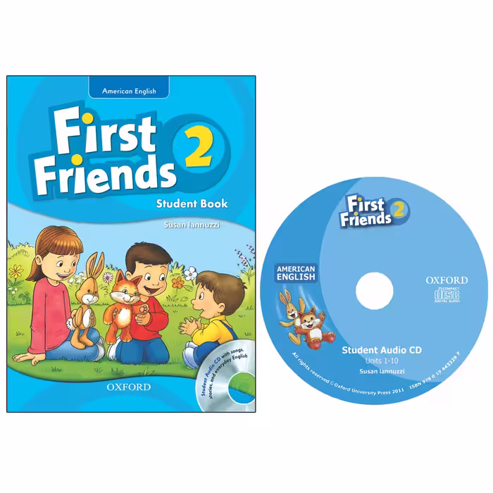 کتاب 2 American English First Friends اثر Susan Lannuzzi انتشارات Oxford