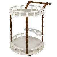ميز بار چوبی لوتوس کد محصول: Z-9912 BR/W-DENISE