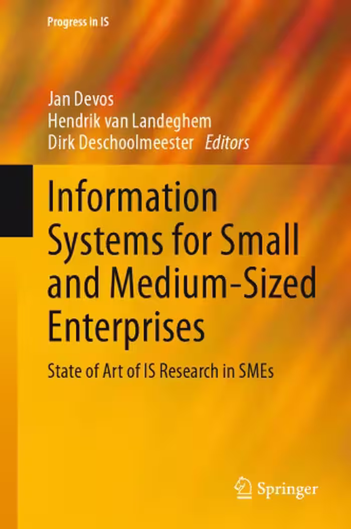 خرید و دانلود نسخه کامل کتاب Information Systems for Small and Medium-sized Enterprises: State of Art of IS Research in SMEs