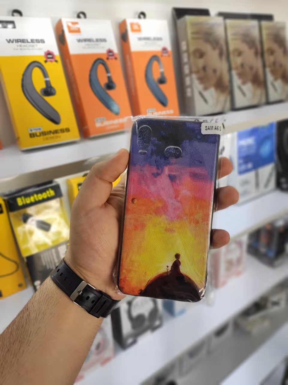 کاور طرح دار 04 مناسب برای گوشی موبایل samsung A6s