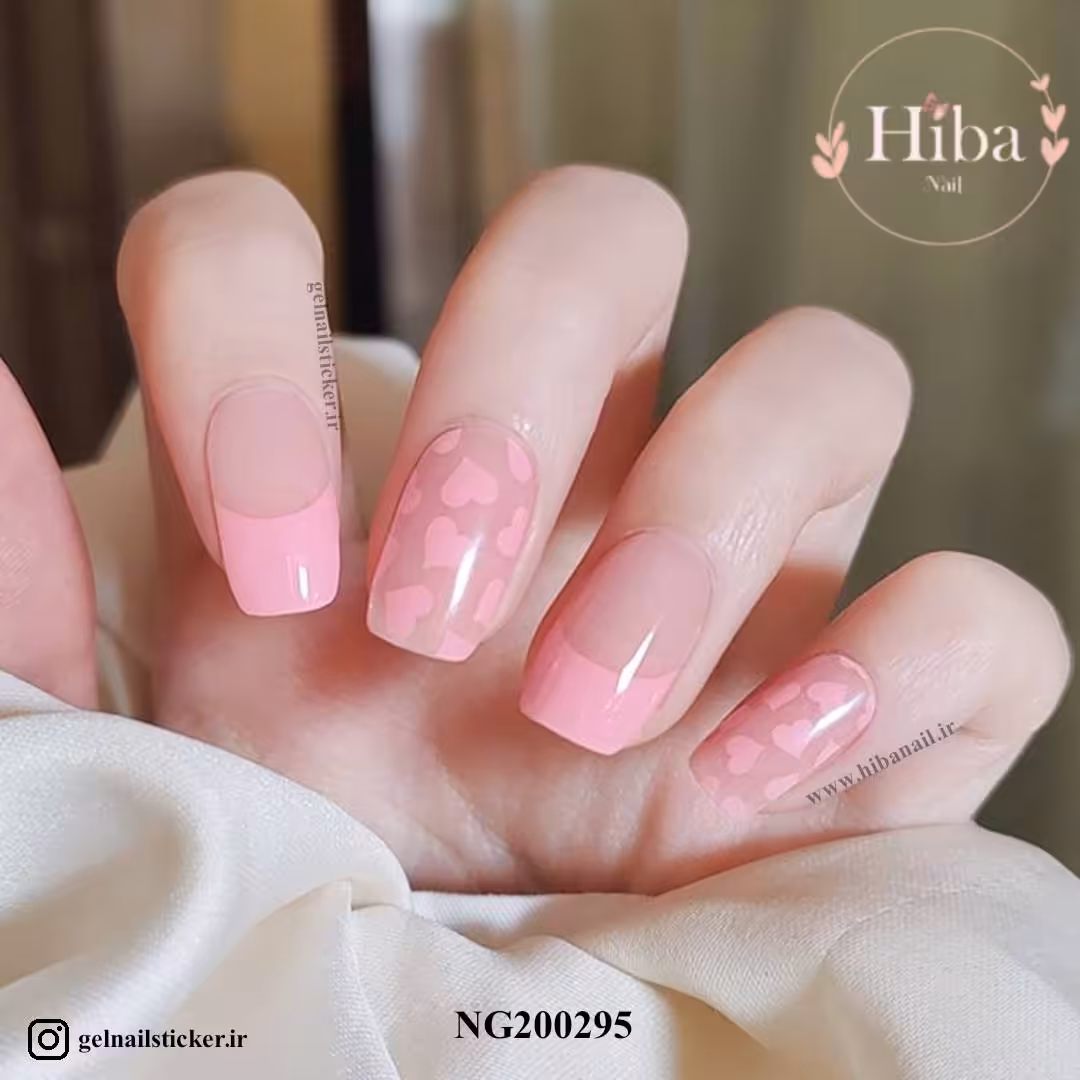 استیکر ژله ای کاشت ناخن (نیل رپ)_کد NG200295