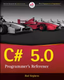 خرید و دانلود نسخه کامل کتاب C# 5.0 Programmer's Reference