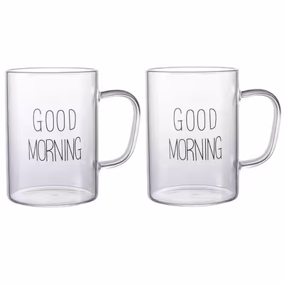ماگ مدل GOOD MORNING 460 بسته دو عددی