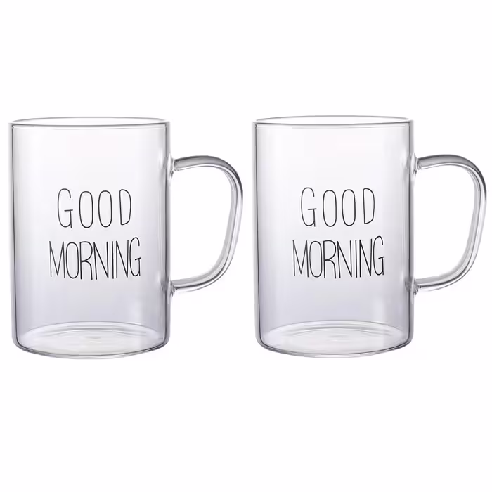 ماگ مدل GOOD MORNING 460 بسته دو عددی