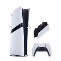 کنسول بازی سونی PlayStation 5 Pro ریجن اروپا 7021 (با پایه شارژ) ظرفیت 2 ترابایت