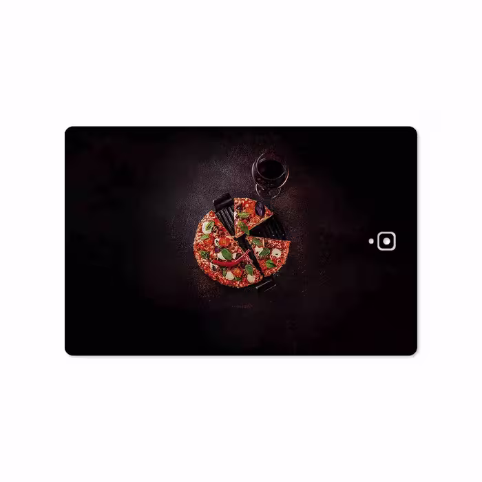 برچسب پوششی ماهوت مدل Pizza مناسب برای تبلت سامسونگ Galaxy Tab S3 9.7 2017 T820