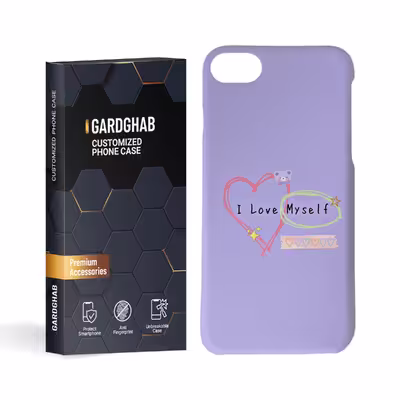 کاور گارد قاب مدل تکست مناسب برای گوشی موبایل اپل iphone 7 8 se2020