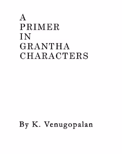 خرید و دانلود نسخه کامل کتاب A Primer in Grantha Characters