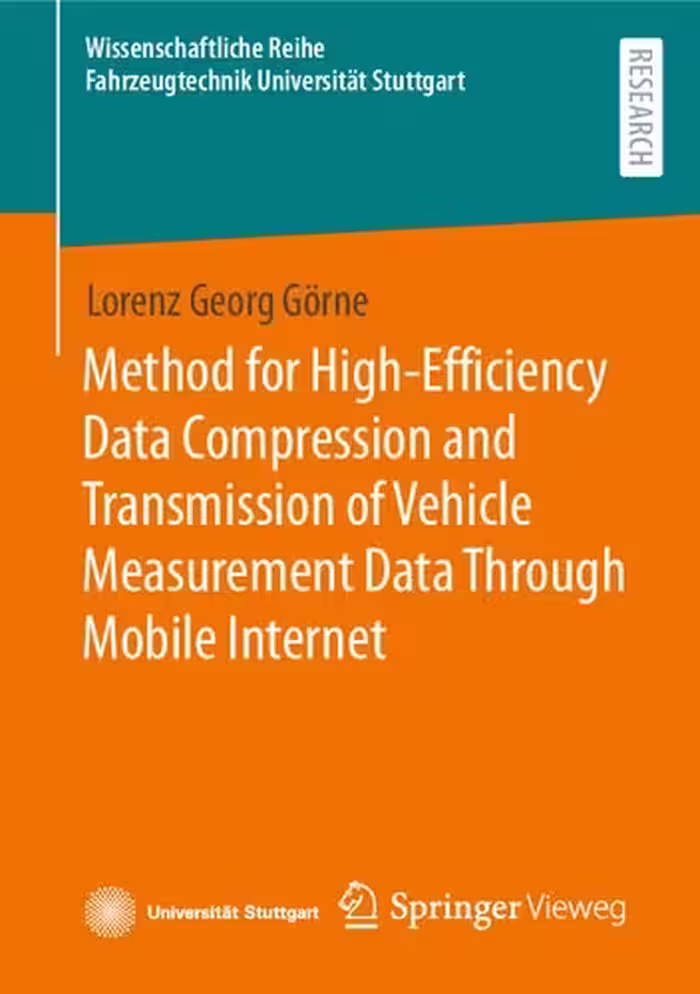 خرید و دانلود نسخه کامل کتاب Method for High-Efficiency Data Compression and Transmission of Vehicle Measurement Data Through Mobile Internet