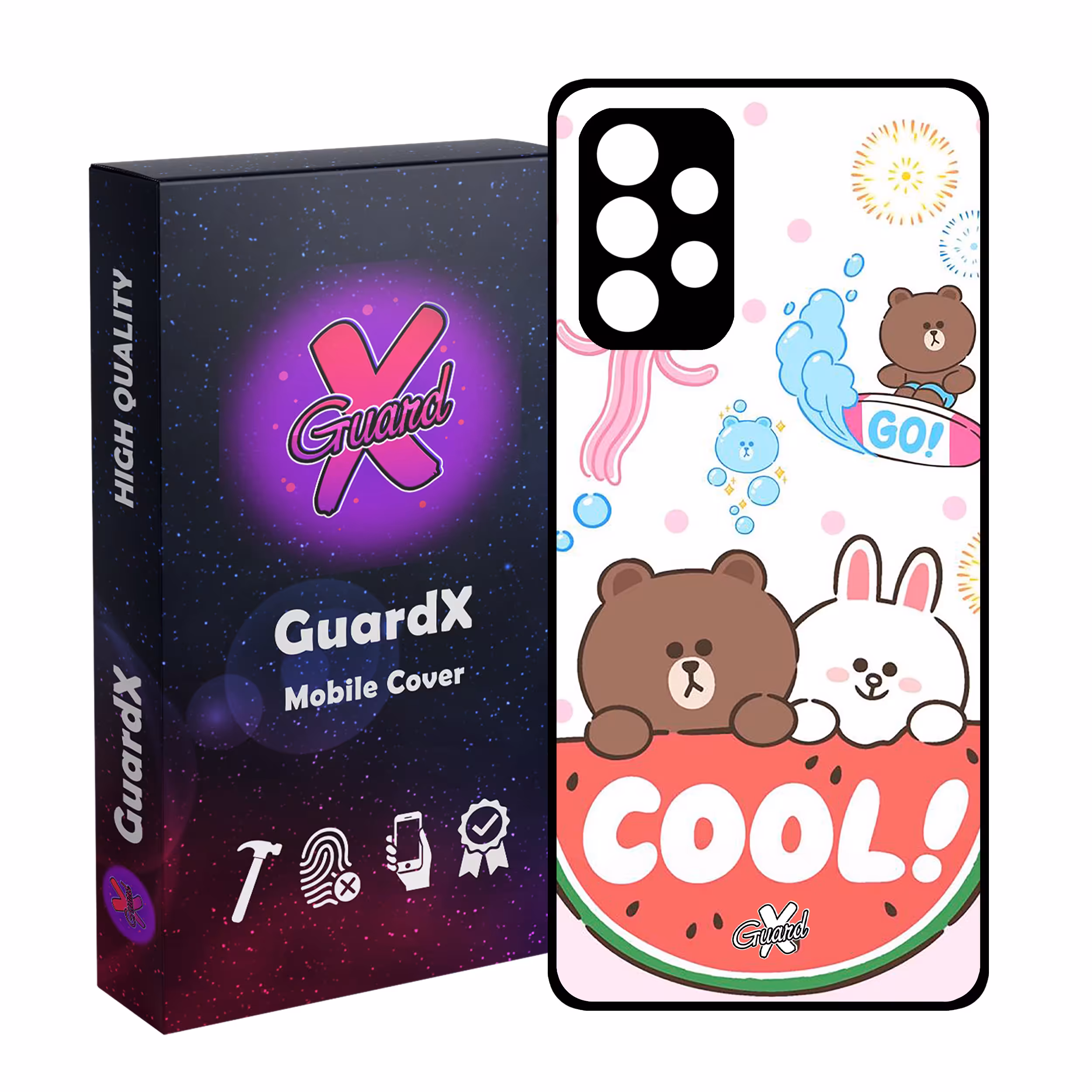 کاور گارد ایکس طرح Cool مدل Glass10071 مناسب برای گوشی موبایل سامسونگ Galaxy A53