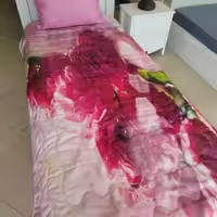 ست روتختی یک نفره طرح گل های صورتی برند ایپک